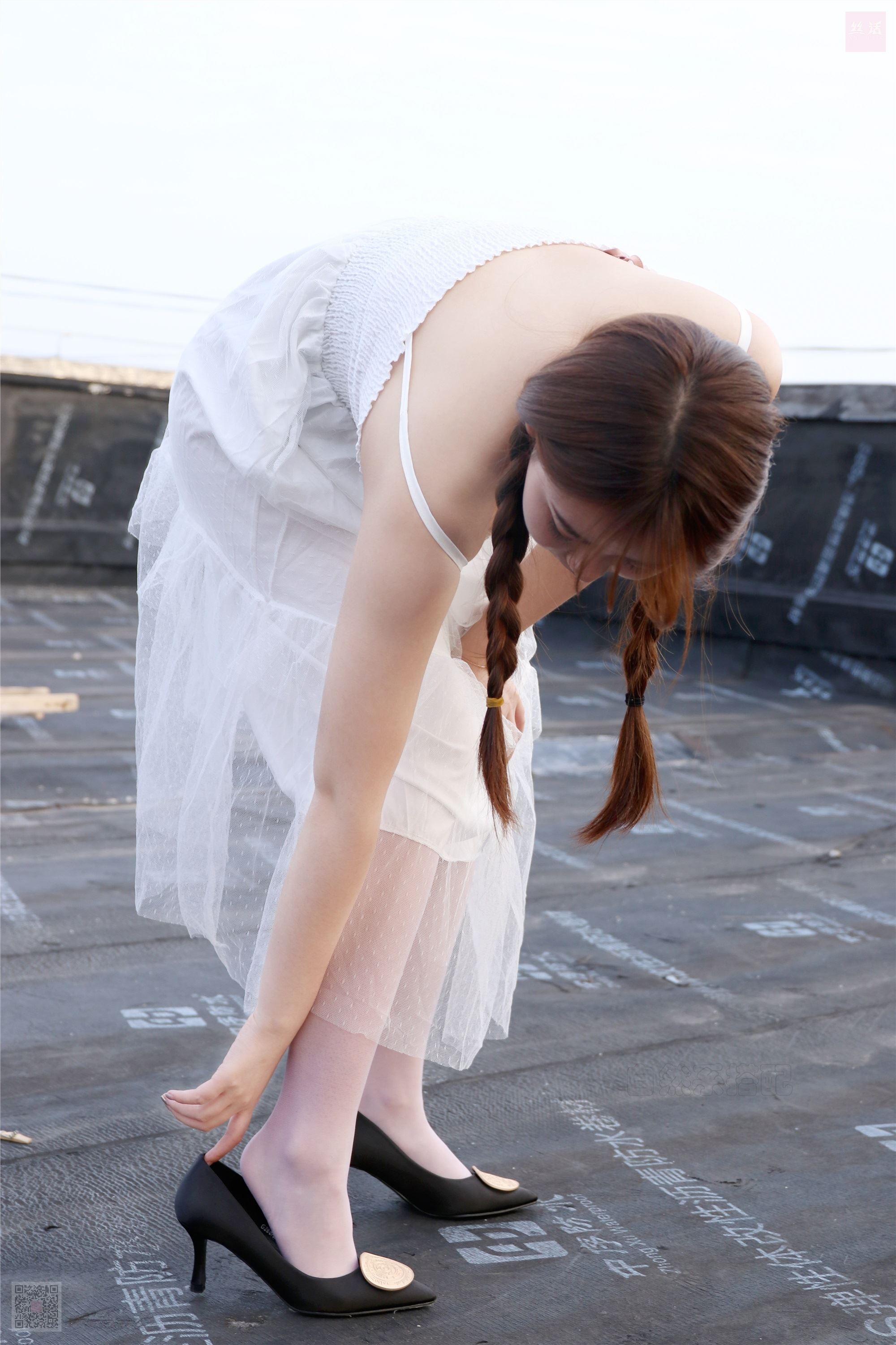 SiHua thought words SH021 Su Yu rooftop dancing girl